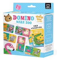 Domino Małe zoo Mały miś to lubi! Gra + książeczka, 3+ - Bator Agnieszka - książka