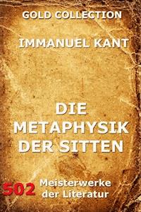 Die Metaphysik der Sitten - Immanuel Kant - ebook