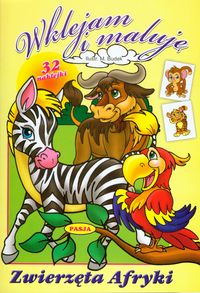 Zwierzęta Afryki Kolorowanka -  - książka