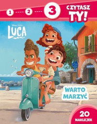 1, 2, 3, czytasz ty! Poziom 3. Warto marzyć. Disney Pixar Luca - Elżbieta Lekan - książka
