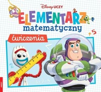 Disney Uczy mix Elementarz matematyczny ćwiczenia -  - książka