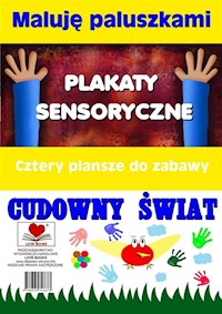 Plakaty sensoryczne Maluję paluszkami Cudowny świat -  - książka