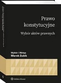Prawo konstytucyjne - Zubik Marek - książka