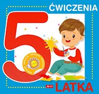 Ćwiczenia 5-latka z naklejkami - - książka