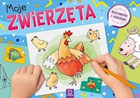 Moje zwierzęta Kolorowanka z naklejkami -  - książka