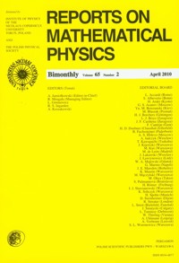 Reports on Mathematical Physics 65/2 Pergamon -  - książka
