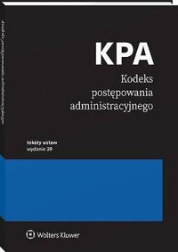 Kodeks postępowania administracyjnego. Przepisy -  - książka