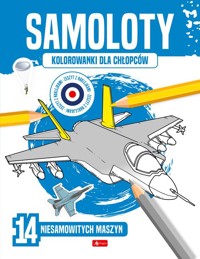 Kolorowanki dla chłopców Samoloty -  - książka
