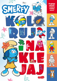 Smerfy. Koloruj i naklejaj. - zbiorowa praca - książka