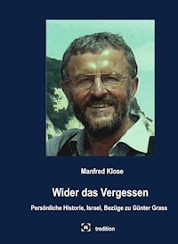 Wider das Vergessen - Manfred Klose - ebook