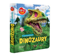 Fascynujące dinozaury. POP-UP XXL - Cathy Jones - książka