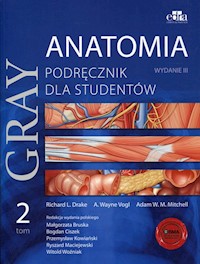 Gray Anatomia Podręcznik dla studentów Tom 2 - Drake Richard L., Vogl A.Wayne, Mitchell Adam W.M. - książka