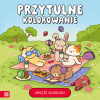 Przytulne kolorowanie. Urocze słodziaki - Katsiaryna Hryk - książka