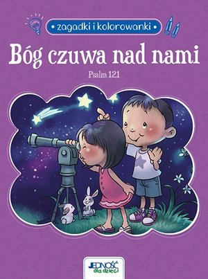 Zagadki i kolorowanki. Bóg czuwa nad nami. Psalm 121 - Salem de Bezenac, Agnes de Bezenac - książka