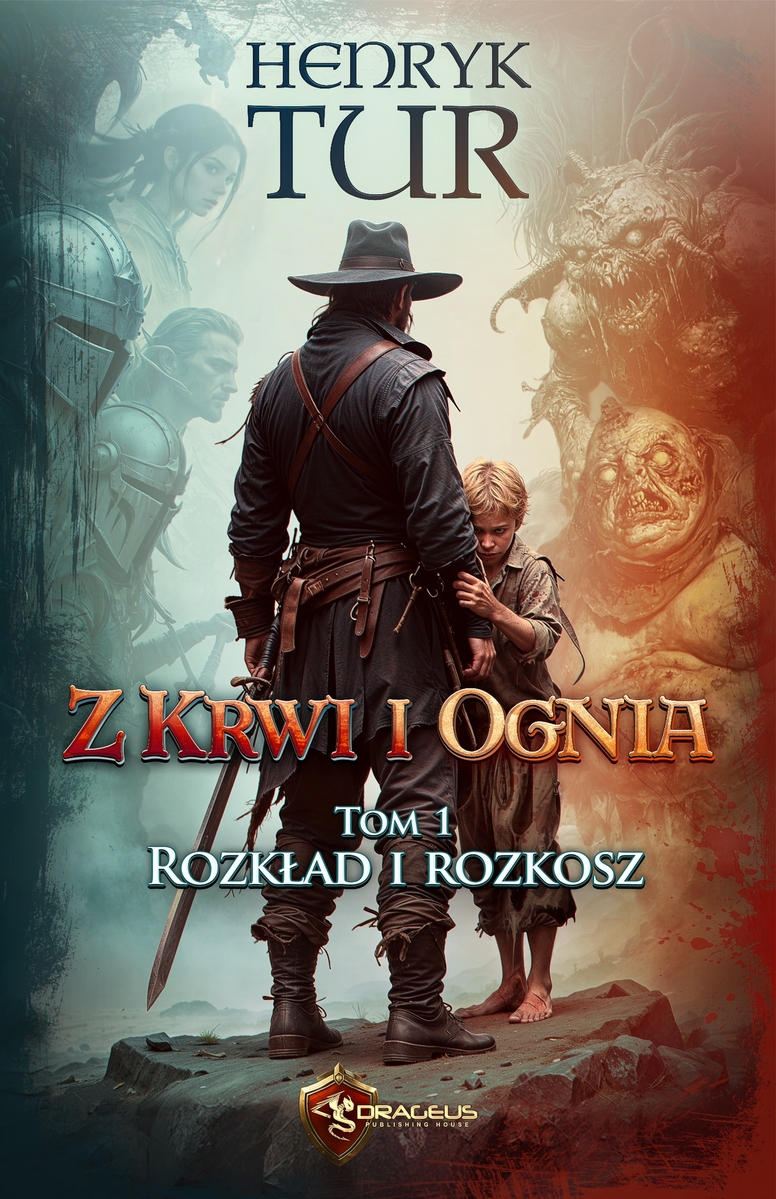 Rozkład i Rozkosz. Z Krwi i Ognia. Tom 1 - Henryk Tur - książka