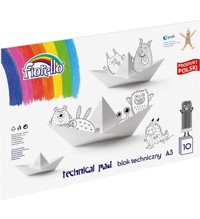 Blok techniczny A3 Fiorello 10 kartek -  - książka