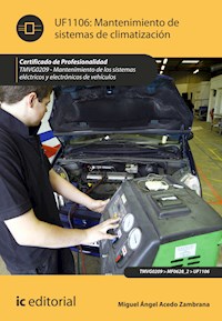Mantenimiento de sistemas de climatización. TMVG0209 - Miguel Ángel Acedo Zambrana - ebook
