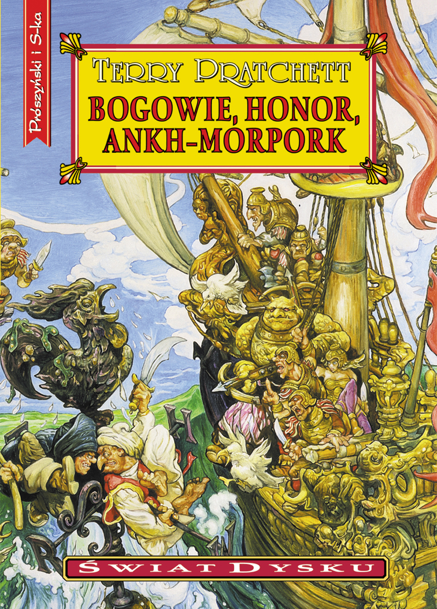 Bogowie, honor, Ankh-Morpork. Świat Dysku - Terry Pratchett - książka
