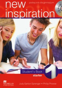 New Inspiration 1 student's book with CD - Garton-Sprenger Judy, Prowse Philip - książka