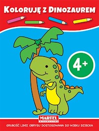Koloruję z dinozaurem - zbiorowa praca - książka