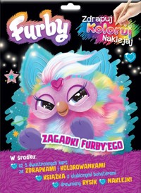 Furby. Zdrapuj, koloruj, naklejaj - null null - książka