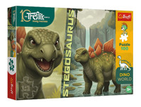 Puzzle 100 Inspired By Dino World Stegosaurus -  - książka
