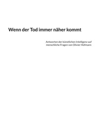 Wenn der Tod immer näher kommt - Olivier Hofmann - ebook