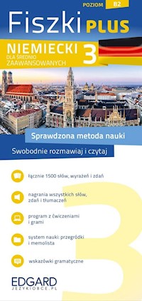 Niemiecki 3 Fiszki PLUS dla średnio zaawansowanych - - książka