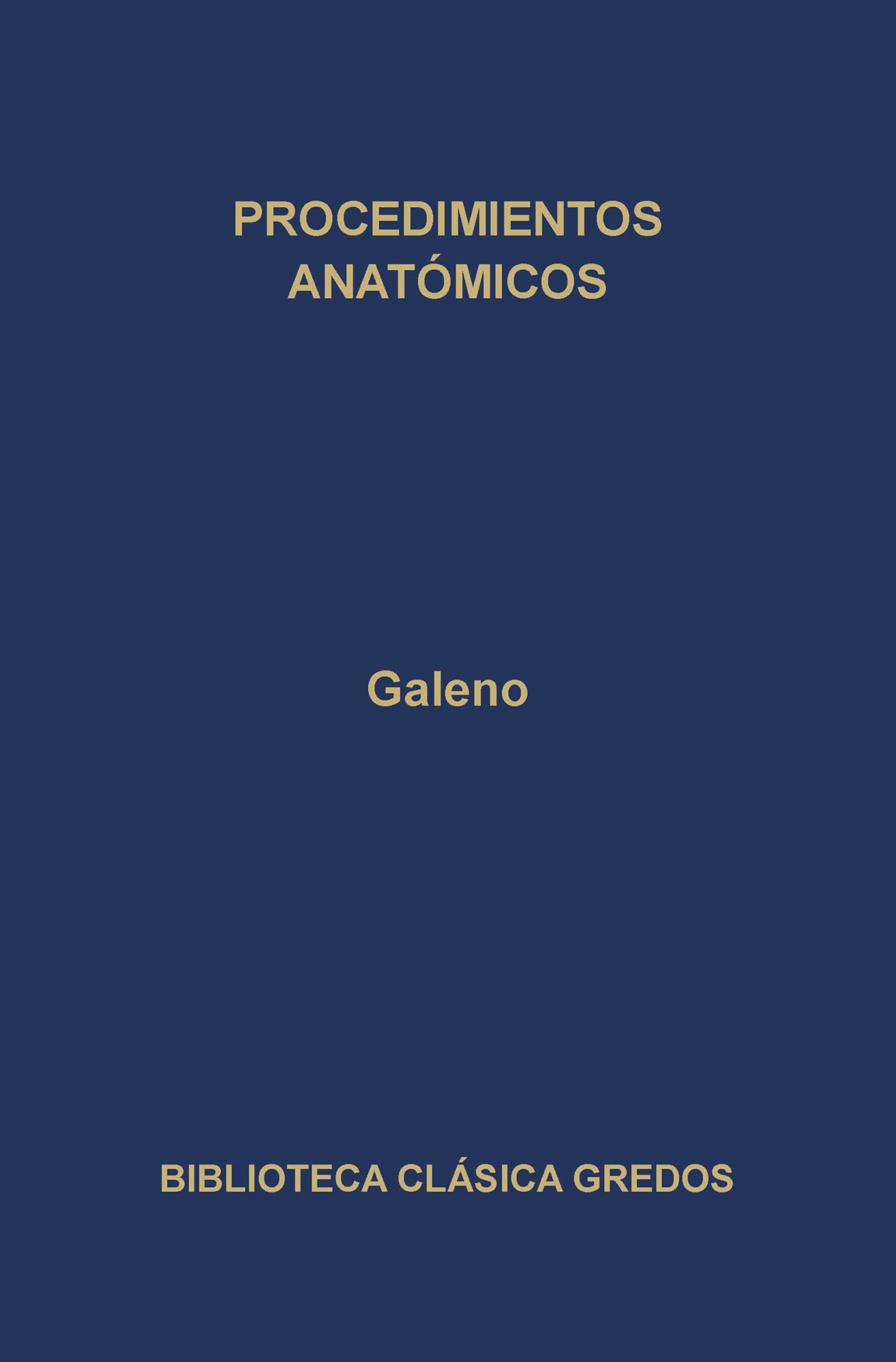 Procedimientos anatómicos