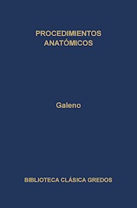 Procedimientos anatómicos - Galeno - ebook