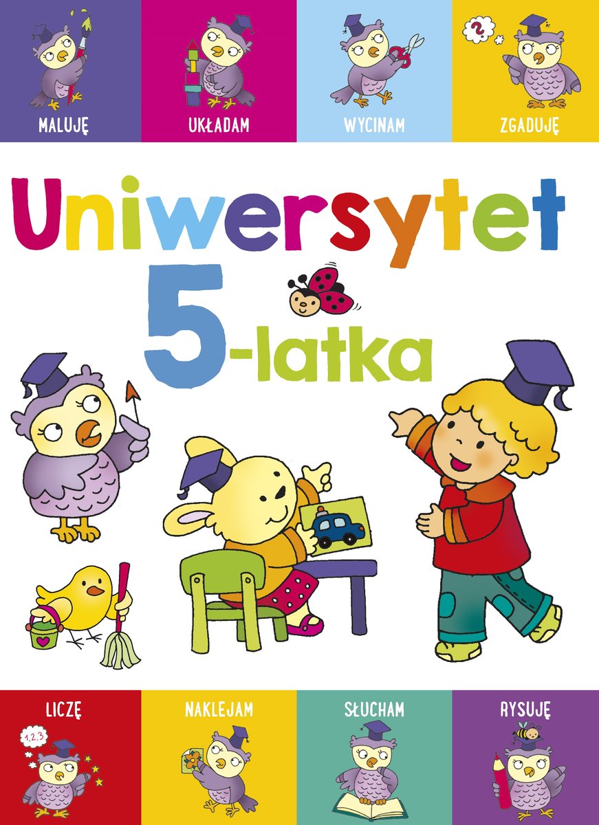 Uniwersytet 5-latka - Elżbieta Lekan, Joanna Myjak (ilustr.) - książka