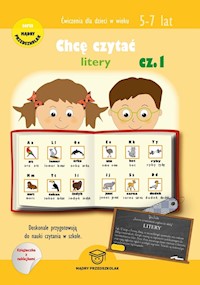 Chcę czytać Litery Część 1 - Wojciechowska Joanna - książka