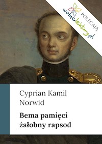 Bema pamięci żałobny rapsod - Cyprian Kamil Norwid - ebook