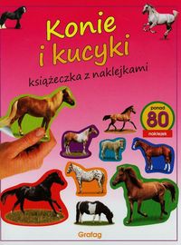 Konie i kucyki Książeczka z naklejkami -  - książka