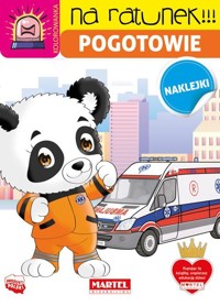 Na ratunek. Pogotowie z naklejkami - Salamon Katarzyna - książka