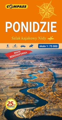 Ponidzie Szlak kajakowy Nidy Mapa 1:75 000 -  - książka