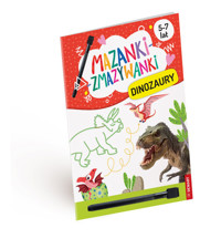 Mazanki-zmazywanki. Dinozaury - Anna Borchard - książka