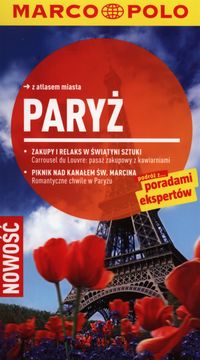 Paryż Przewodnik z atlasem -  - książka