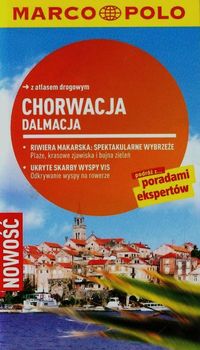 Chorwacja Dalmacja Przewodnik Marco Polo z atlasem drogowym - Daniela Schetar - książka