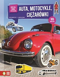 Uczę się bawię przyklejam Auta motocykle ciężarówki -  - książka