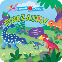 Otwórz i odkryj. Dinozaury - praca zbiorowa, Marife Gonzalez (ilustr.) - książka