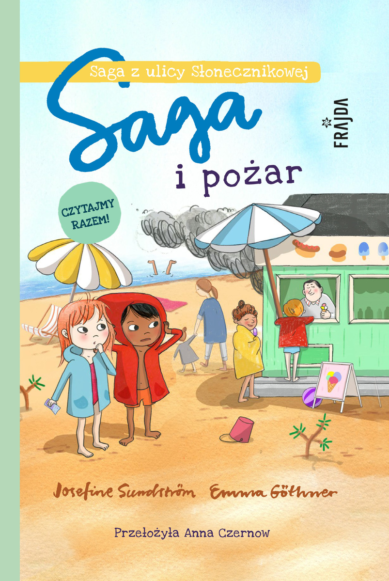 Saga i pożar - Josefine Sundström - audiobook + książka