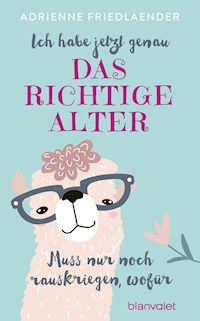 Ich habe jetzt genau das richtige Alter. Muss nur noch rauskriegen, wofür - Adrienne Friedlaender - ebook
