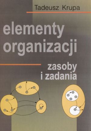 Elementy organizacji.  Zasoby i zadania - Tadeusz Krupa - książka