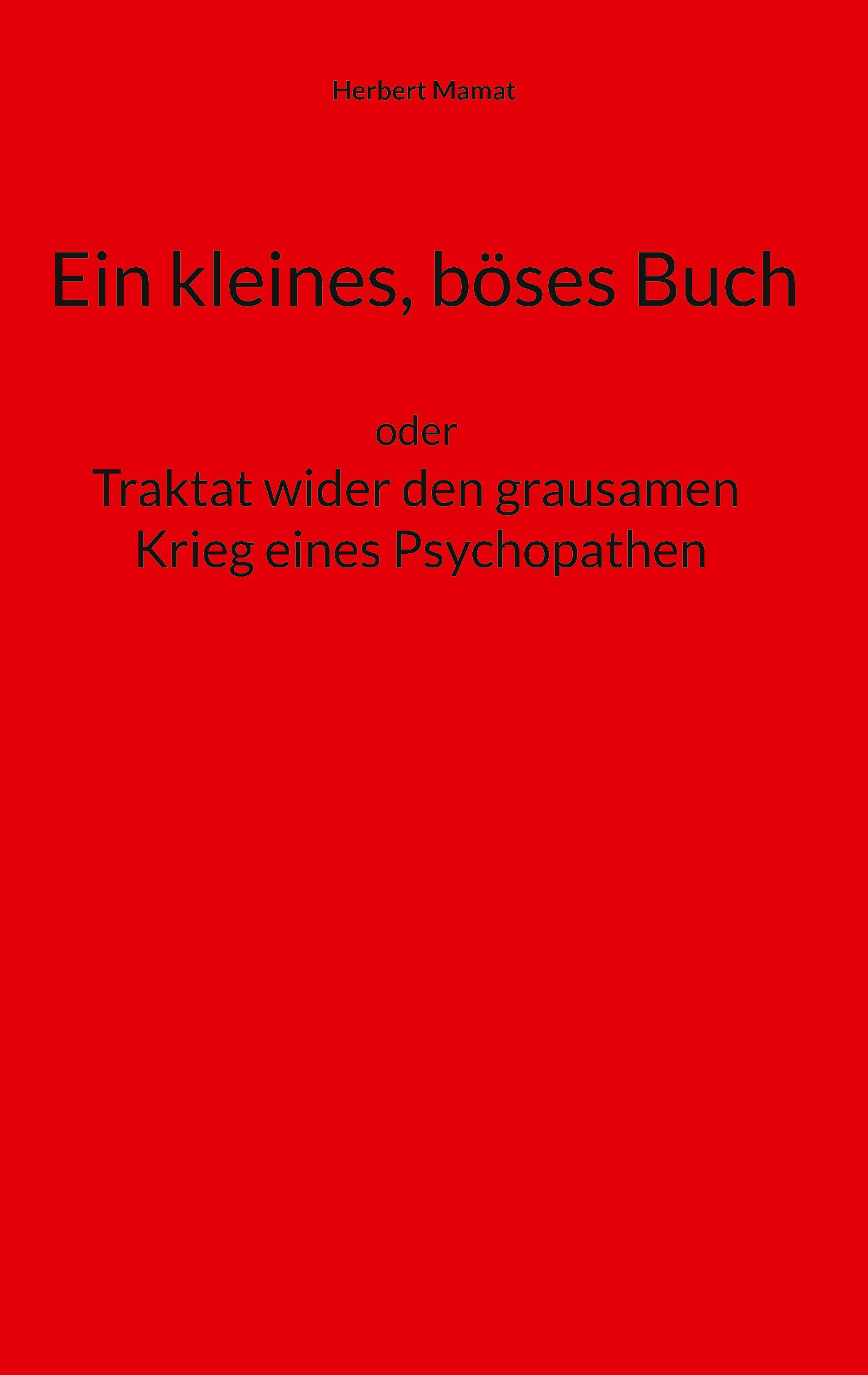 Ein kleines, böses Buch