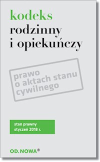 Kodeks rodzinny i opiekuńczy -  - książka