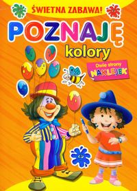 Świetna zabawa Poznaję kolory -  - książka