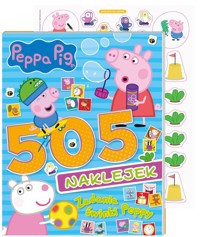 Peppa Pig 505 naklejek 4 Zadania świnki Peppy -  - książka