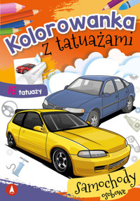 Kolorowanka z tatuażami Samochody osobowe -  - książka