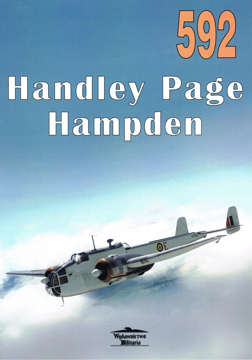 Handley Page Hampden. Tom 592 - Janusz Ledwoch - książka